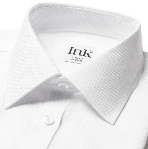 Chasidish Skinny Fit Textured Shirt