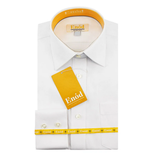 Men's Pinpoint Shirt-Orange Label