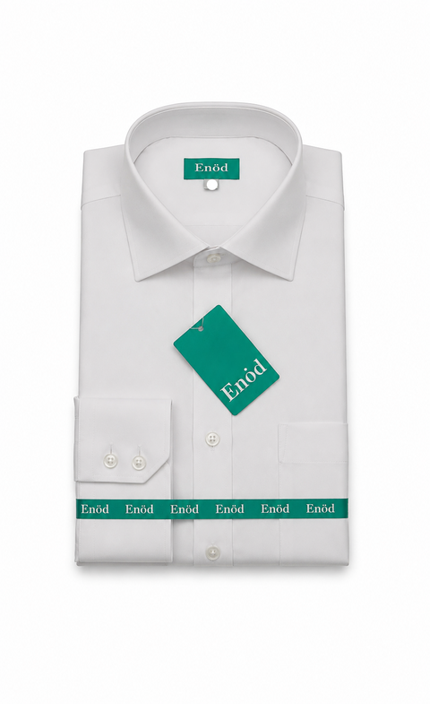 Boys Husky Twill Shirt-Green Label