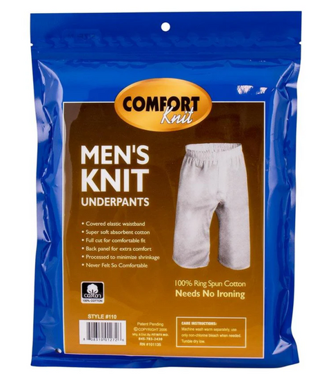 Knit Covered Alastic Underpants