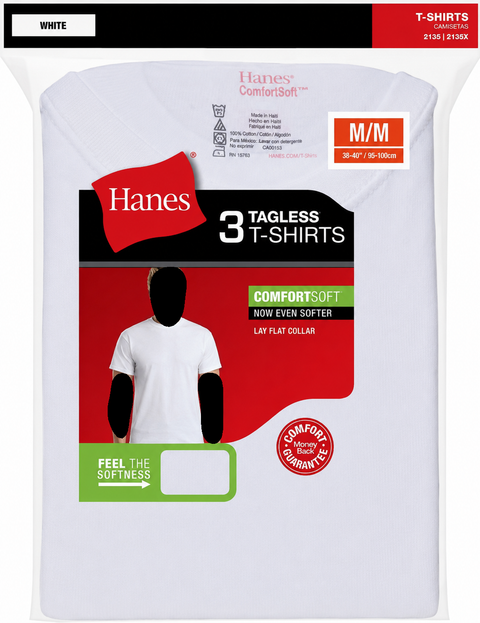 Mens Crew Neck T-shirt 3Pack