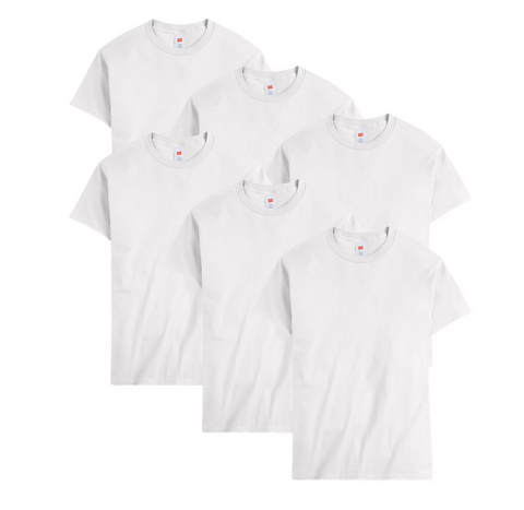 Mens Crew Neck T-shirt-6Pack