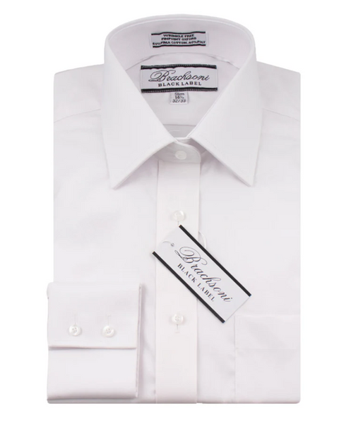 Mens Black Label Shirt-D/B Cuff
