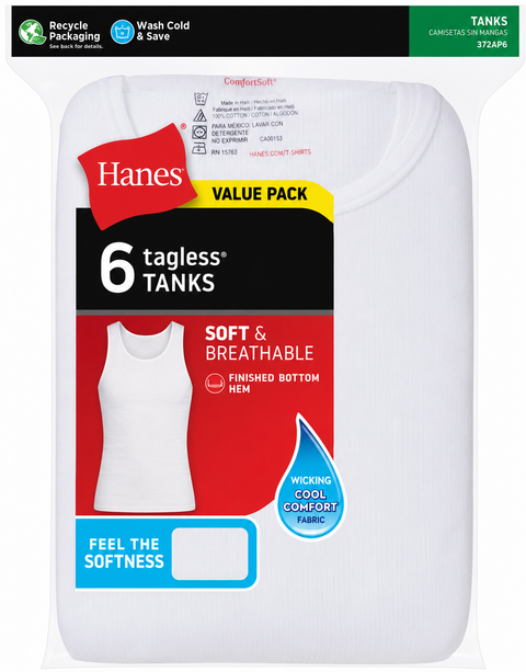 Mens Tanks-6Pack