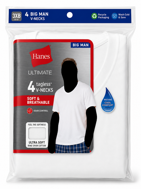 Mens V Neck Undershirts
