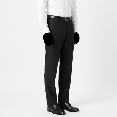 PANTS FLAT FRONT SLIM FIT FULL STRETCH