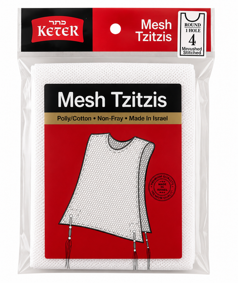 Poly Cotton Mesh Tzitzis