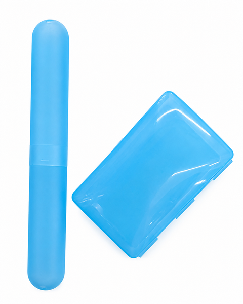 Soap & ToothBrush Holder Set - BLUE