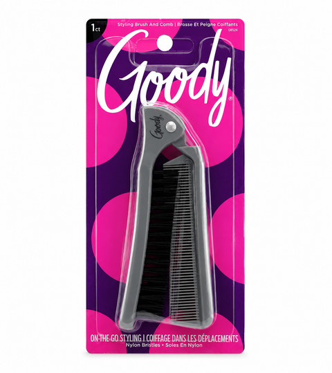 Folding Brush & Comb