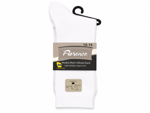 Model Medium Weight Long Socks - WHITE