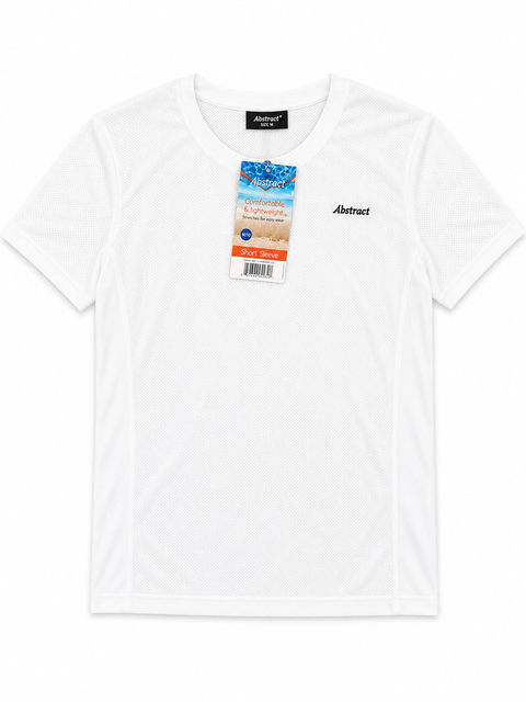 Mesh Poly Sides Swim Top