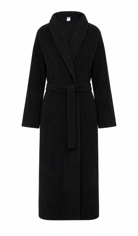 Lightweight Terry Bathrobe