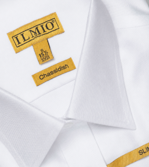 Mens Slim Fit Design Shirt-Gold Label - F1