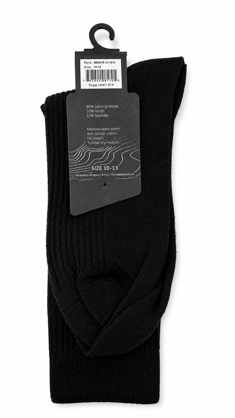 Modal Ribbed Socks