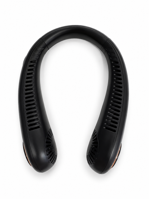 Rechargeable hands free neck fan
