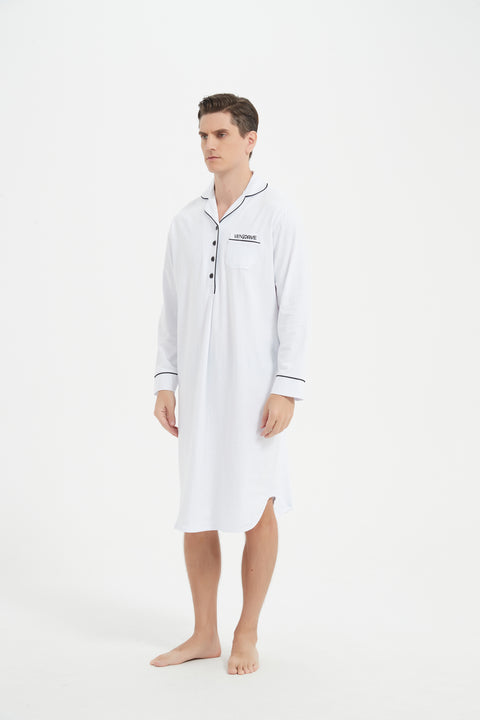 Mens Night Shirt-Tall