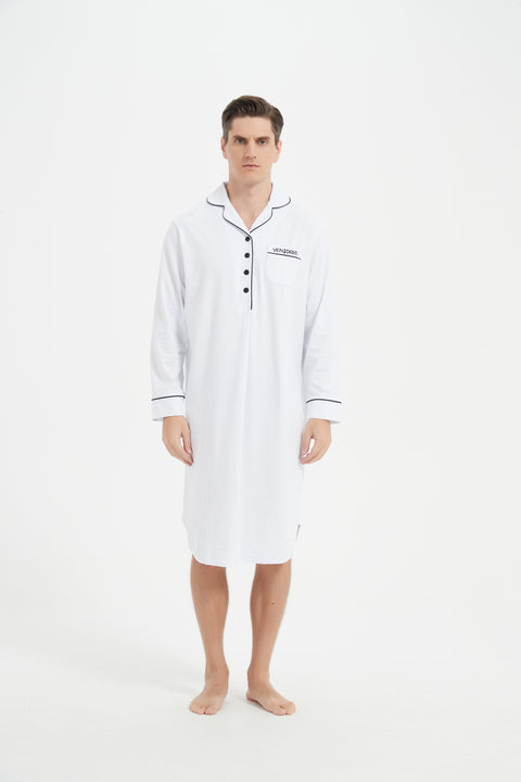 Mens Night Shirt-Tall