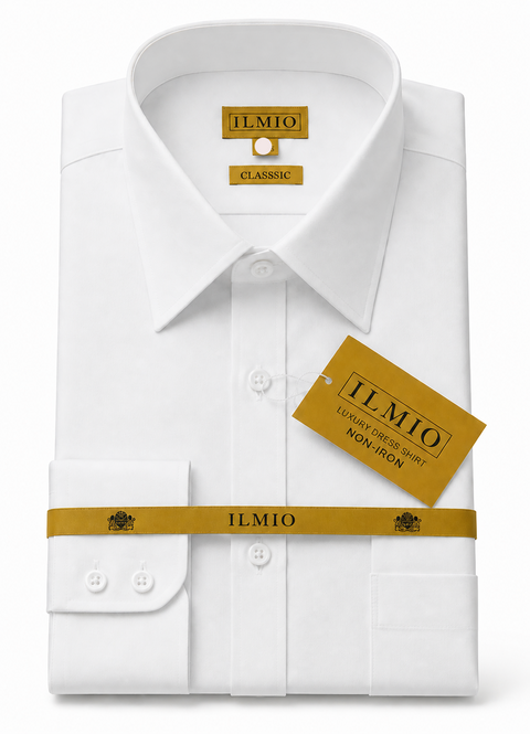 Mens Slim Fit Design Shirt-Gold Label - F5