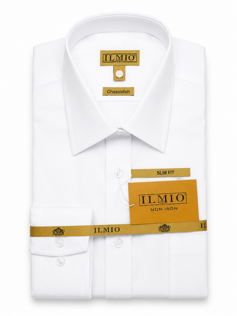 Mens Slim Fit Design Shirt-Gold Label - F8