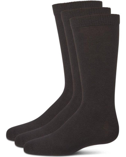 Boys Flat Crew Socks-3Pack