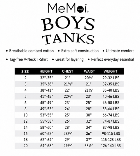 Boys Tank Top 3 Pack
