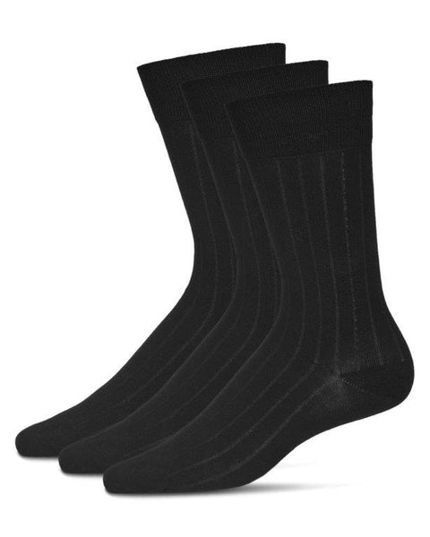 Wide Rbbed Mercerized Cotton 3 Pack