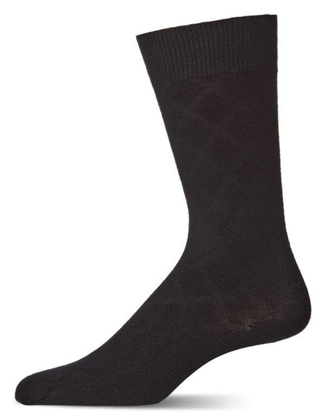 Mens Bamboo Diamond Socks
