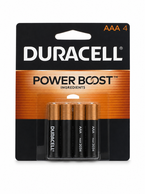 Duracell AAA battery 4pack