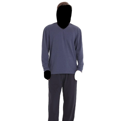 Knit V Neck Night Shirts