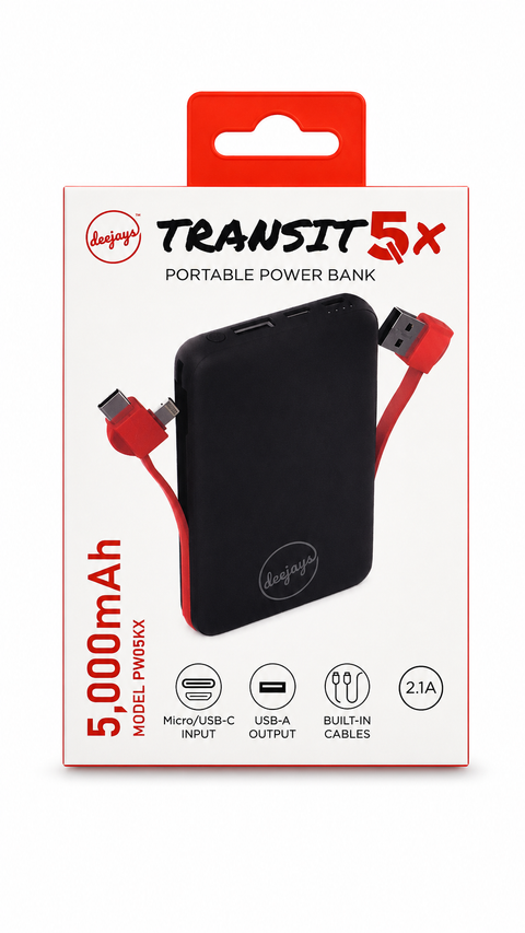 Portable Power Bank 5X