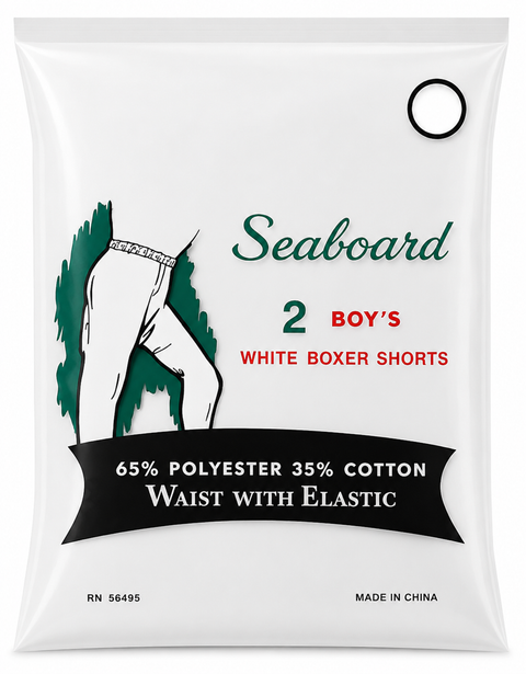 Mens Poly Cotton Boxer Shorts-Short
