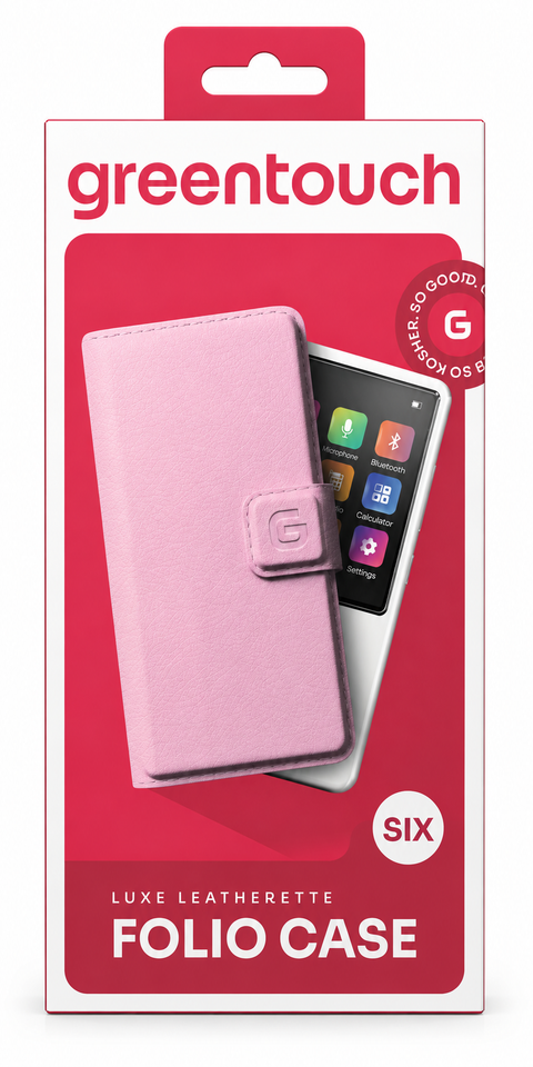 SIX LEATHER CASE - PINK