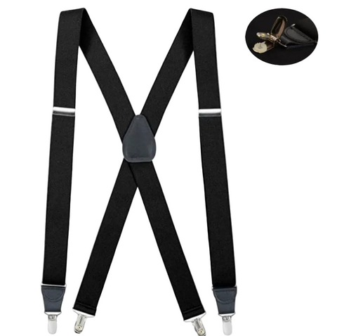 Pin Clip X Back Suspender