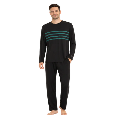 Airweeve Green Piping Pajama Set