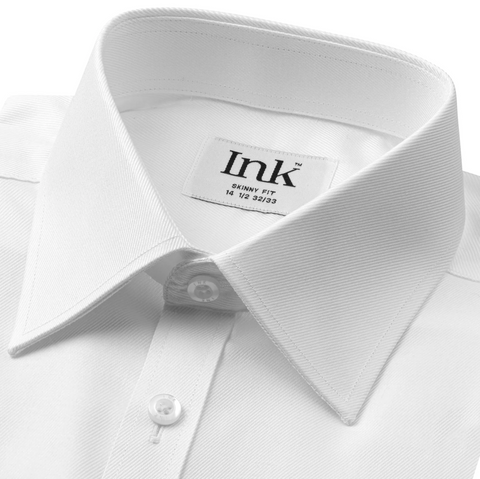 Chasidish Skinny Fit Textured Shirt