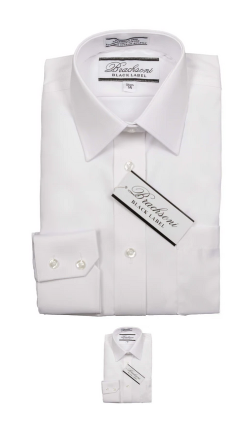 Mens Slim Black Label Shirt