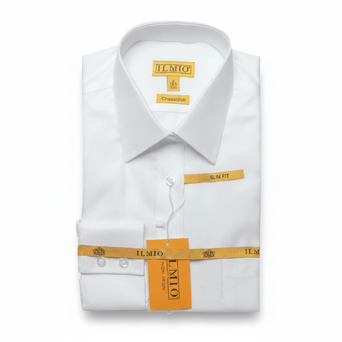 Mens Slim Fit Design Shirt-Gold Label - F5