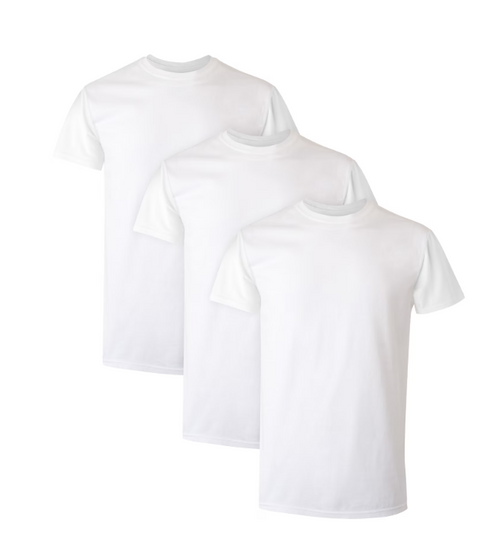 Mens Crew Neck T-shirt 3Pack