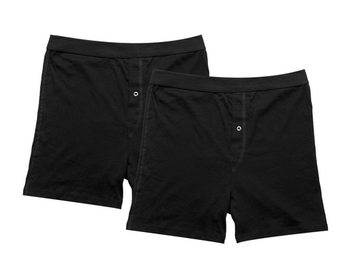 Knit Boxers - BLACK