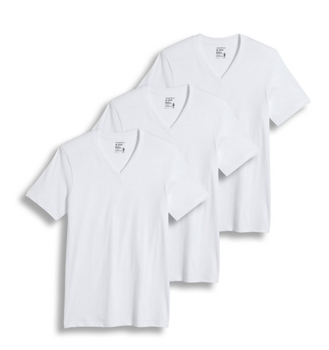 Mens V-Neck T-Shirt-3Pack