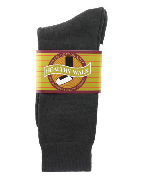 100% Cottton Sole Socks-Long