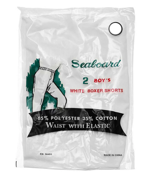 Mens Poly Cotton Boxer Shorts-Short